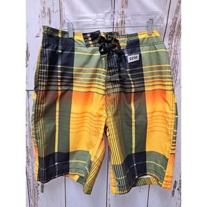 U.S. Apparel Men's Swimming Shorts/Trunks Multi-Color Size XL